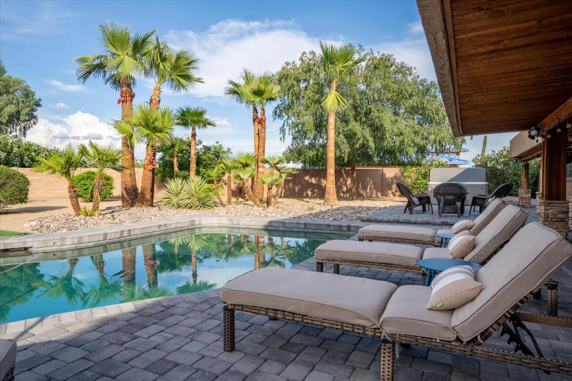 Casa de férias Pickleball & Putt Putt Pool Hot Tub Loungers Scottsdale