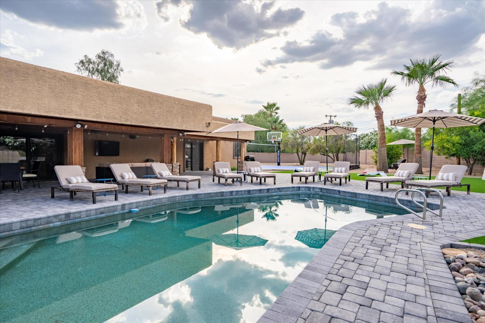 Pickleball & Putt Putt Pool Hot Tub Loungers Casa de férias Scottsdale